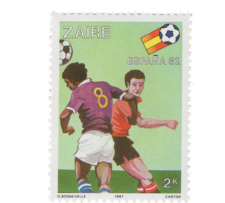 1981 Zaire 1982 FIFA World Cup (CD 722)