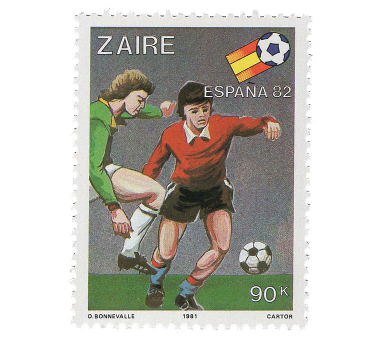 1981 Zaire 1982 FIFA World Cup (CD 725)