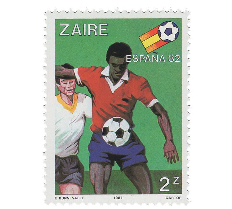 1981 Zaire 1982 FIFA World Cup (CD 726)