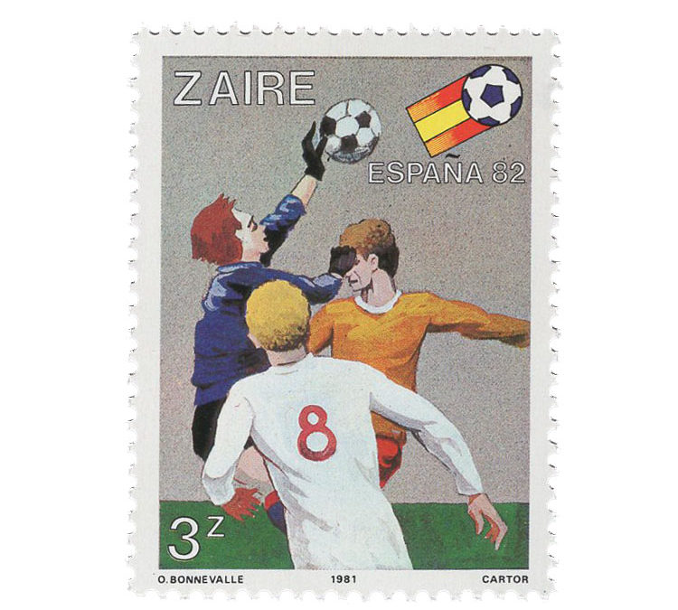 1981 Zaire 1982 FIFA World Cup (CD 727)