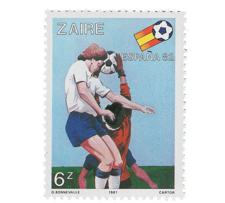 1981 Zaire 1982 FIFA World Cup (CD 728)