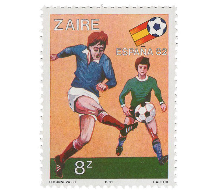 1981 Zaire 1982 FIFA World Cup (CD 729)