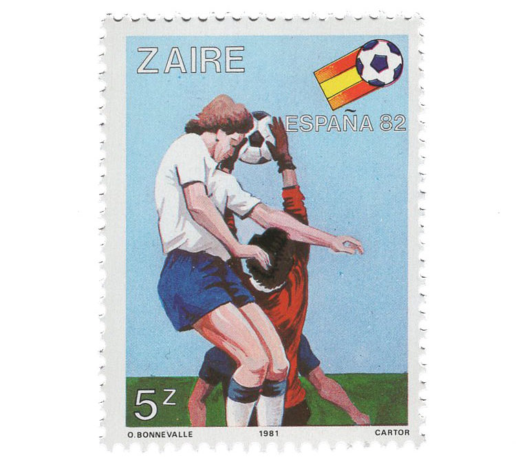 1981 Zaire 1982 FIFA World Cup (CD 731)