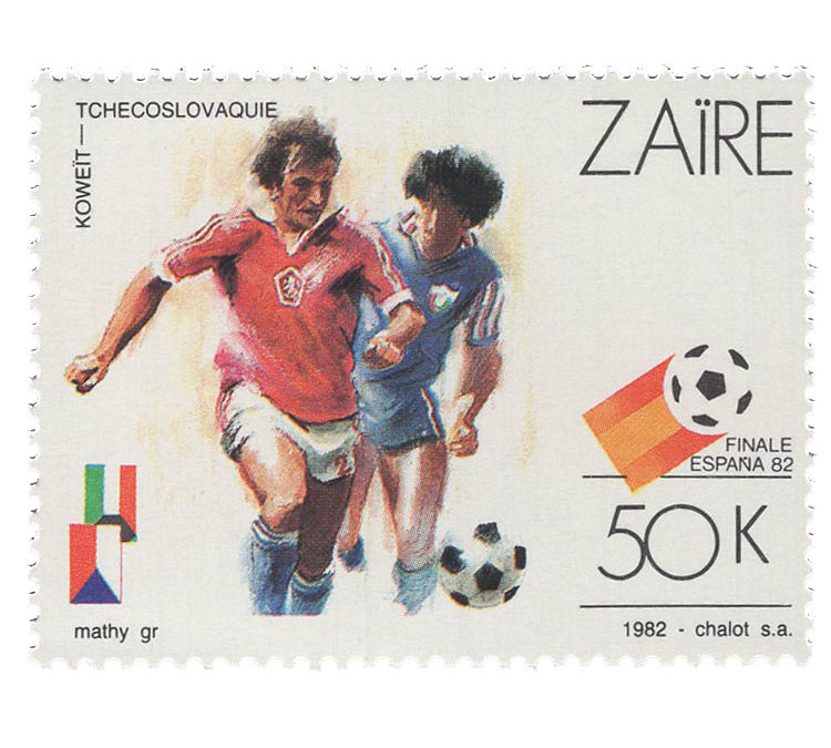 1982 Zaire 1982 FIFA World Cup (CD 762)