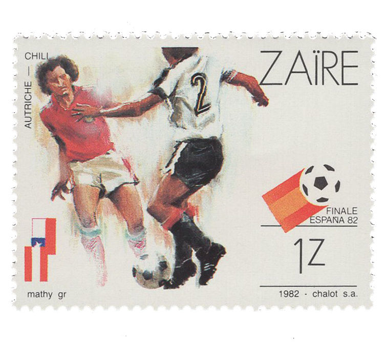 1982 Zaire 1982 FIFA World Cup (CD 764)