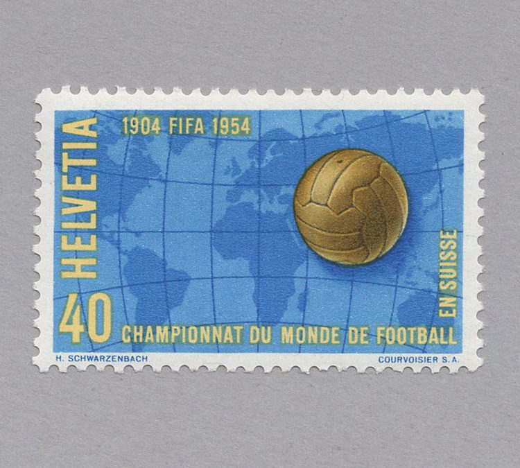 1954 Switzerland 1954 FIFA World Cup (CH 596)